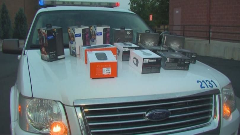 Several cell phone stores burglarized early Monday