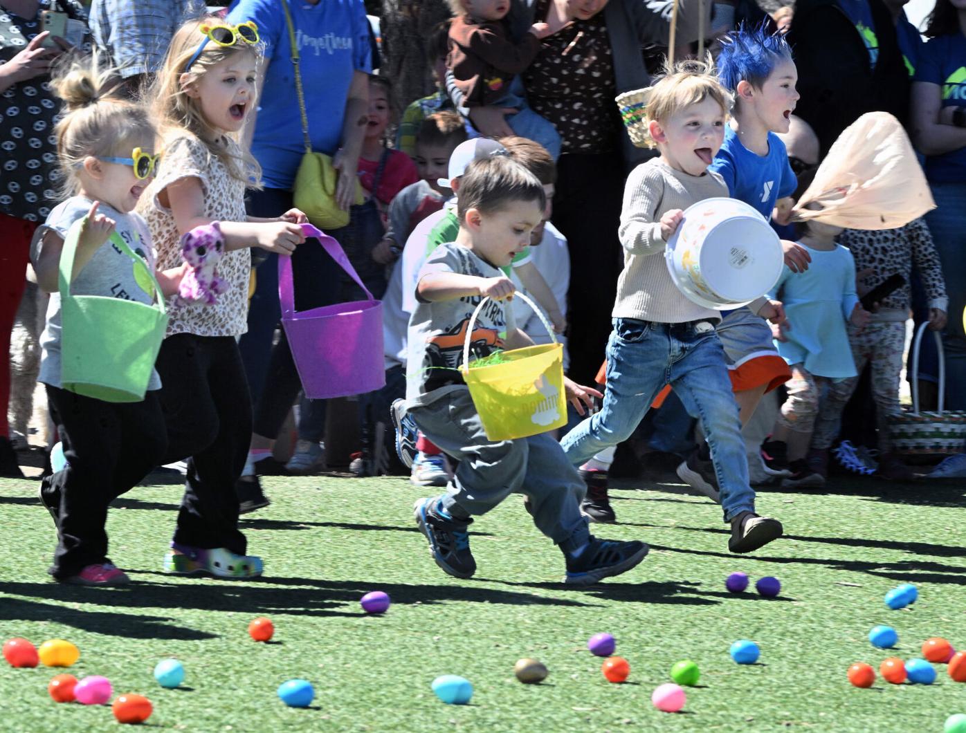 Join the fun at Colorado Springs Easter egg hunts for kids, adults and furry friends