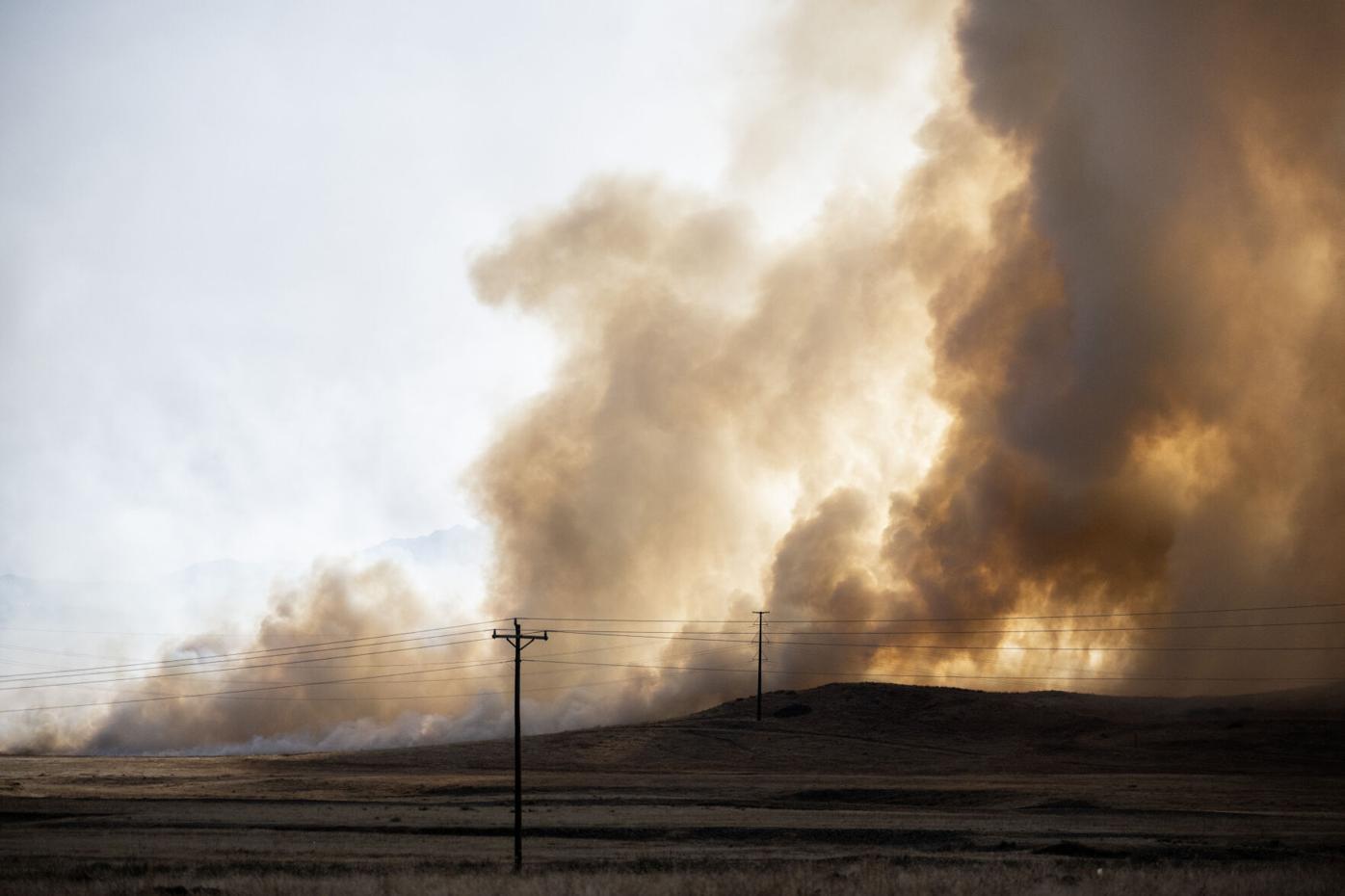 Fire east of Colorado Springs Airport declared 100% contained