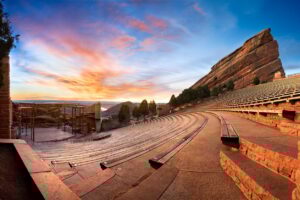 Red Rocks at sunrise Photo Credit: ﻿Adam-Springer (iStock).