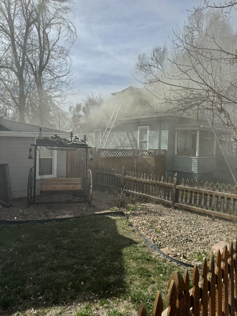 Family and dogs displaced after 2-alarm house fire in Colorado Springs