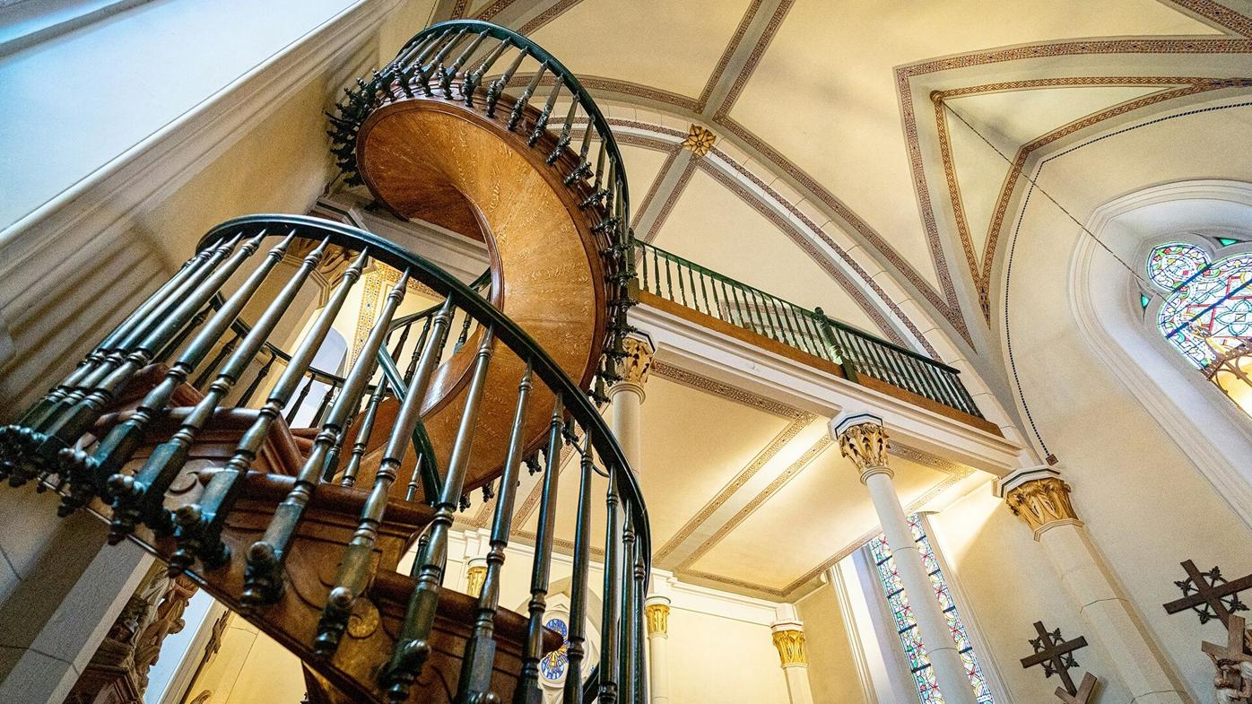 Whoever created the Loretto stairs in Santa Fe was a master craftsman
