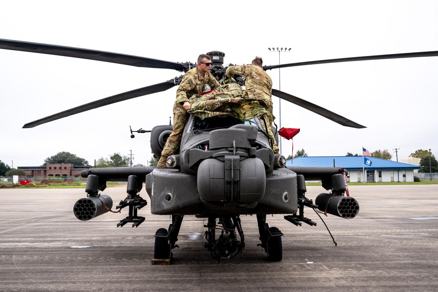 Fort Carson Apache helicopter pilots working with Gray Eagle drones amid ‘gap’ left by Shadow drone divestment