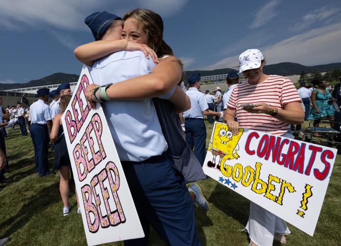 Air Force Academy cadet follows Naval Academy sisters into the military