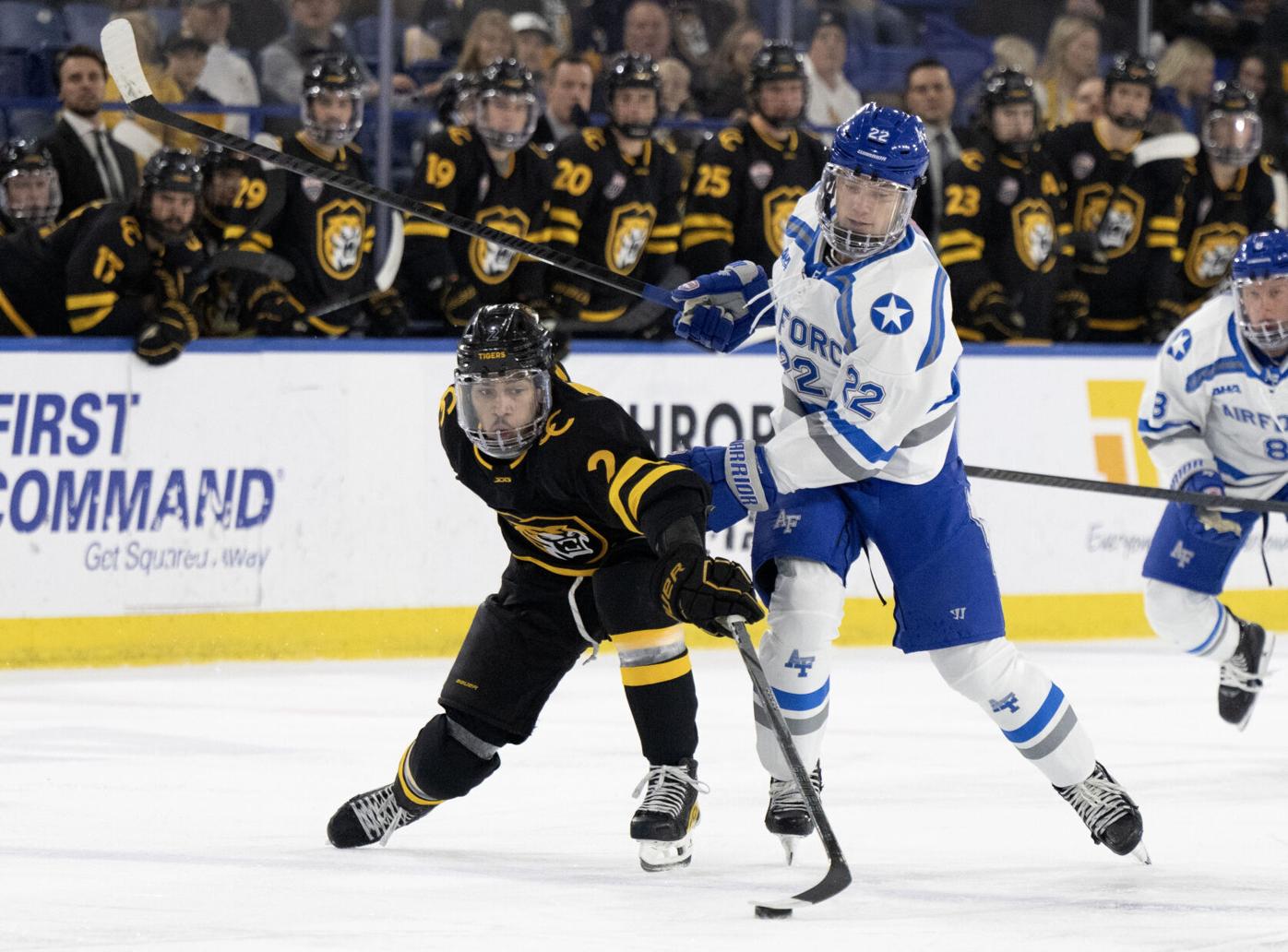 Air Force hockey’s Chris Hedden named to preseason all-league team for second-straight year; Falcons picked to finish sixth