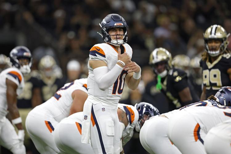 Broncos Saints Football