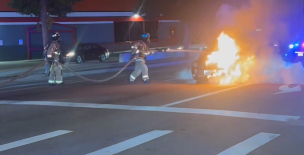 CSFD extinguishes fire